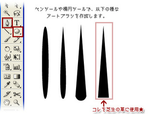 アートブラシの作り方 販売済み